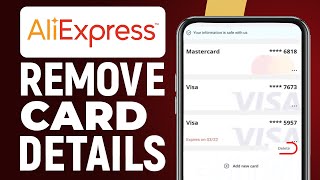 How To Remove Your Card Details On AliExpress  LliExpress Tutorial 2024 [upl. by Alemac133]