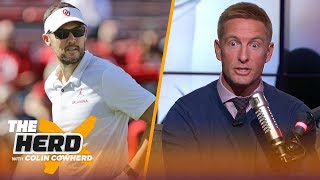 Joel Klatt gets heated about the first CFP rankings amp Is Lincoln Riley NFL bound  CFB  THE HERD [upl. by Reneta]