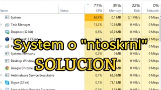 SOLUCION ¿System te consume mucha CPU quotntoskrnlquot [upl. by Snahc]