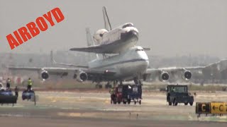 Space Shuttle Endeavour At LAX Compilation [upl. by Lizabeth581]