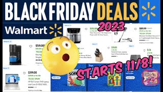 WALMART BLACK FRIDAY 2023 AD  ELECTRONICS TOYS amp MORE 🔥 STARTS 118 [upl. by Fassold]