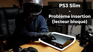 Réparer une PS3 Slim qui a un lecteur bloqué Problème dinsertion [upl. by Icyac]