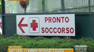 TG PADOVA 24032017  SANT’ELENA 12 BAMBINI INTOSSICATI A SCUOLA [upl. by Loats]