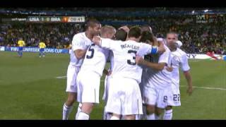 Clint Dempsey 10  USA v Brazil  Confederations Cup Final 2009 [upl. by Naivatco]