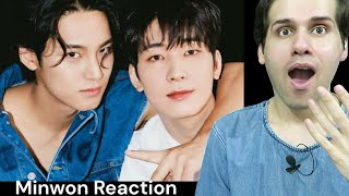 MinwonMeanie Moments Mingyu amp Wonwoo  Seventeen Reaction [upl. by Akihsan]