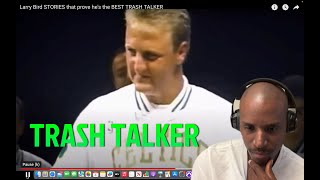 Larry Bird Ultimate Trash Talker REACTION 🔥🔥 [upl. by Valleau]