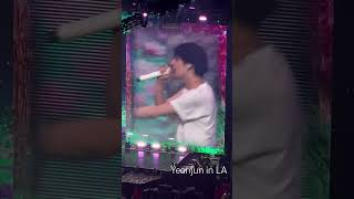 Yeonjun Cat amp Dog  TXT Act Promise in LA [upl. by Akined437]