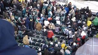 Philadelphia Eagles V San Francisco 49ers Snowball Fight [upl. by Mungovan]