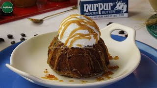 Sticky Date Pudding with Butterscotch Sauce Recipe by SooperChef [upl. by Alvin]