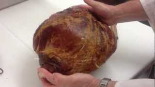 How to Debone a Ham part 1 [upl. by Aehtna]