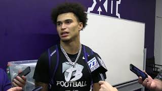 Jayce Brown Postgame Press Conference  Kansas State vs Arizona [upl. by Vern]