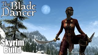 Skyrim Build The Blade Dancer  Duelwielding  Frost Magic Ordinator Build [upl. by Lam865]