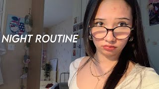 Night routine 🌙 🌚 dessins skincare dodo… [upl. by Nebur]