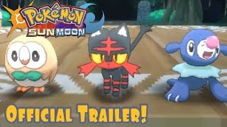 Pokemon Sun amp Moon  OFFICIAL TRAILER  Starters Release Date amp Analysis With Abdallah [upl. by Aivlis]