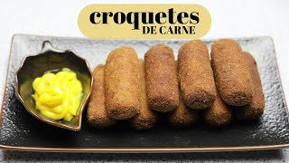 Croquetes de Carne [upl. by Rorry410]