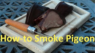 How to Smoke and Cure Woodpigeon [upl. by Sanez]