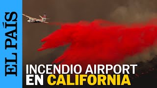 ESTADOS UNIDOS  El incendio Airport Fire se extiende en California  EL PAÍS [upl. by Ggerc]