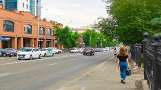 Walking in Ekaterinburg Life in the city 4K  Summer 2023 June 2 [upl. by Volotta]