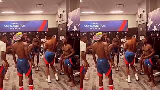 Yerry Mina and Mojicas Colombian Dance Off CopaAmerica [upl. by Nyleahs]