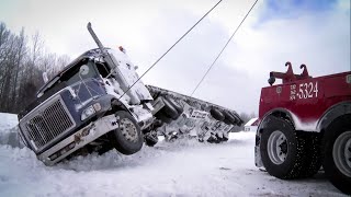 Chauffeurs au Canada un enfer glacial au quotidien [upl. by Lonyer]