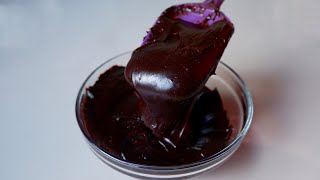 Condensed Milk Chocolate Ganache Frosting [upl. by Imhsar]