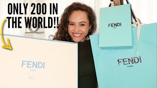 TRIPLE FENDI Bag Unboxing 2023 VERY RARE SPECIAL EDITIONS [upl. by Esinal]