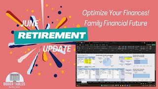 June Retirement Savings Update  Optimize Your Familys Financial Future with My Spreadsheet [upl. by Akiria]