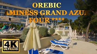 Aminess Grand Azur Hotel orebic hotel 4  wrzesień 2021 [upl. by Enirroc]