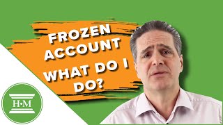 Frozen Bank Account  Your rights amp what to do next  Hoyes Michalos [upl. by Moss730]