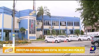 Prefeitura de Biguaçu abre inscrições para concurso público em diversas áreas [upl. by Alehs242]