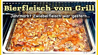 Bierfleisch besser als das Jahrmarkt Zwiebelfleisch Partyrezept [upl. by Nrubloc]