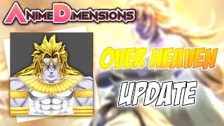 HEAVEN ASCENDED DIO UPDATE Anime Dimensions [upl. by Indira]