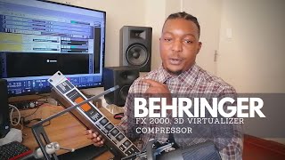 Compressor  Behringer FX 2000 3D Virtualizer REVIEW and TEST 2022 [upl. by Eidnew]