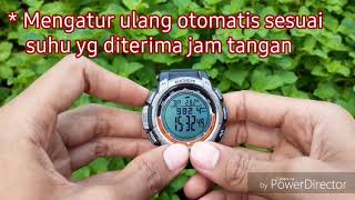 Cara setting Altimeter dan Barometer Eiger Mercury [upl. by Noloc]