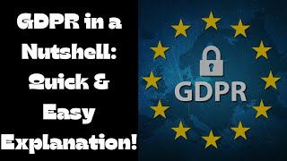 Easy GDPR Guide What It Is amp Why It Matters Simply Explained [upl. by Tamar109]