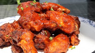 Must Have Crispy Fried Hot Honey Chicken Wings  Better Than Wings Stop [upl. by Clio]