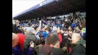 chester fc v northwich vic  pt2 the celebrations april 2012 [upl. by Arodoeht721]