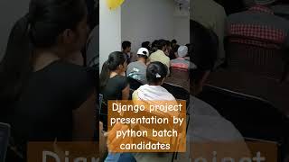 Django project presentation by Analytiq Learning python batch studentspythonprogramming [upl. by Tnomal]