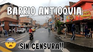 Así es el BARRIO ANTIOQUIA EN MEDELLIN😱 [upl. by Terra286]