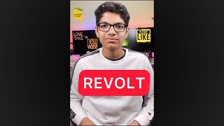 Revolt meaning  English language  word Power  vocabulary building  shorts [upl. by Sum]