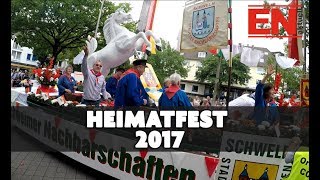 HeimatfestUmzug Schwelm 2017 [upl. by Chad]