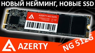 M2 SATA NGFF SSD Azerty NG 512G [upl. by Gravante]