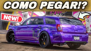 NOVO DODGE MAGNUM SRT8 COMO PEGAR Forza Horizon 5 Tutorial [upl. by Nedroj]