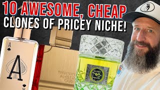 10 AWESOME AFFORDABLE DUPES OF EXPENSIVE NICHE  Best Middle Eastern Clone Fragrances [upl. by Trust]