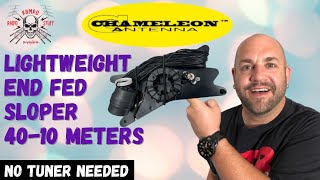 Chameleon LEFS Lightweight End Fed Sloper 4010 Meter Antenna [upl. by Thera]