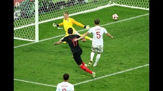 Mario Mandzukic GOAL Croatia 21 England  11072018 WorldCup [upl. by Maddocks]