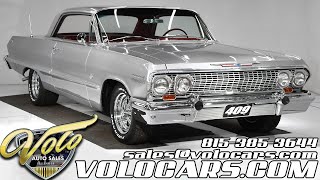 1963 Chevrolet Impala SS 409 for sale at Volo Auto Museum V18906 [upl. by Attehcnoc]