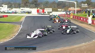 Race 1 Highlights  S5000  2023 HiTec Oils Race Winton [upl. by Mccahill]