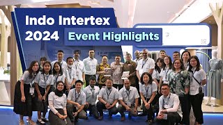 Indo Intertex 2024 Highlights APRs Partners Showcase Sustainable Textile [upl. by Jilly]