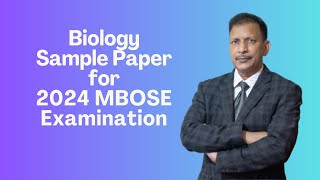 MBOSE Class 10 Sample Questions Biology for 2024 [upl. by Rafaelia]